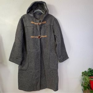 RALPH LAUREN POLO // Vintage Double Faced Wool Duster - Size S